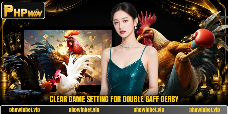 Clear game setting for Double Gaff Derby Clear game setting for Double Gaff Derby