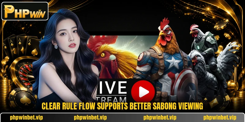 Clear rule flow supports better sabong viewing Clear rule flow supports better sabong viewing