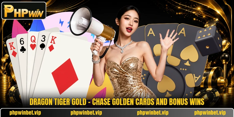 Dragon Tiger Gold - Chase Golden Cards And Bonus Wins