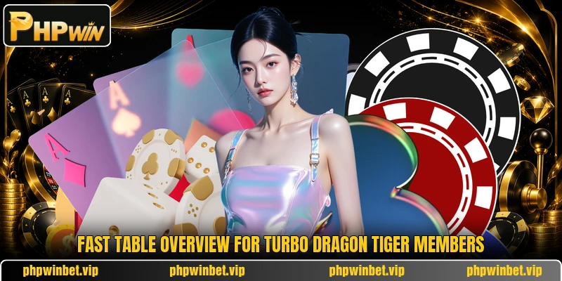 Fast table overview for Turbo Dragon Tiger members Fast table overview for Turbo Dragon Tiger members
