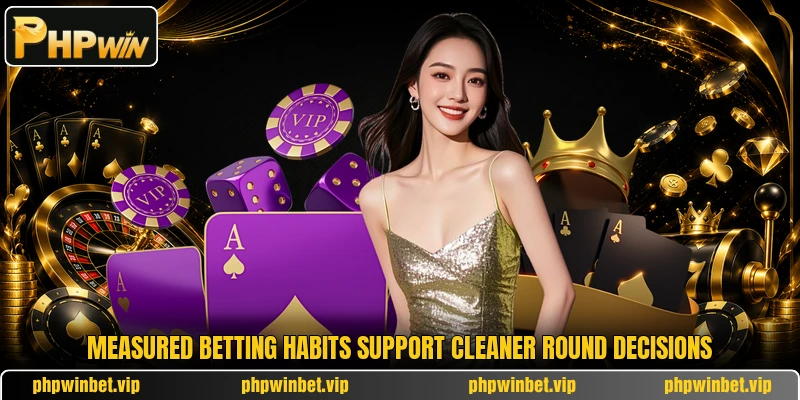 Measured betting habits support cleaner round decisions Measured betting habits support cleaner round decisions