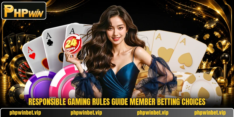 Responsible gaming rules guide member betting choices