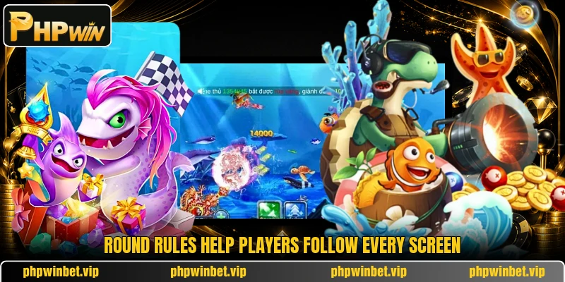 Round rules help players follow every screen Round rules help players follow every screen