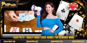 Teen Patti - Build Three Card Hands For Reward Wins